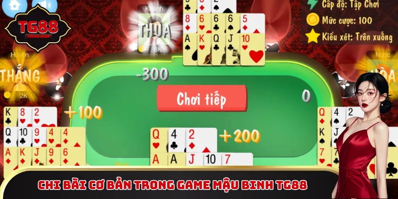 Tìm hiểu chi bài cơ bản trong game Mậu Binh TG88